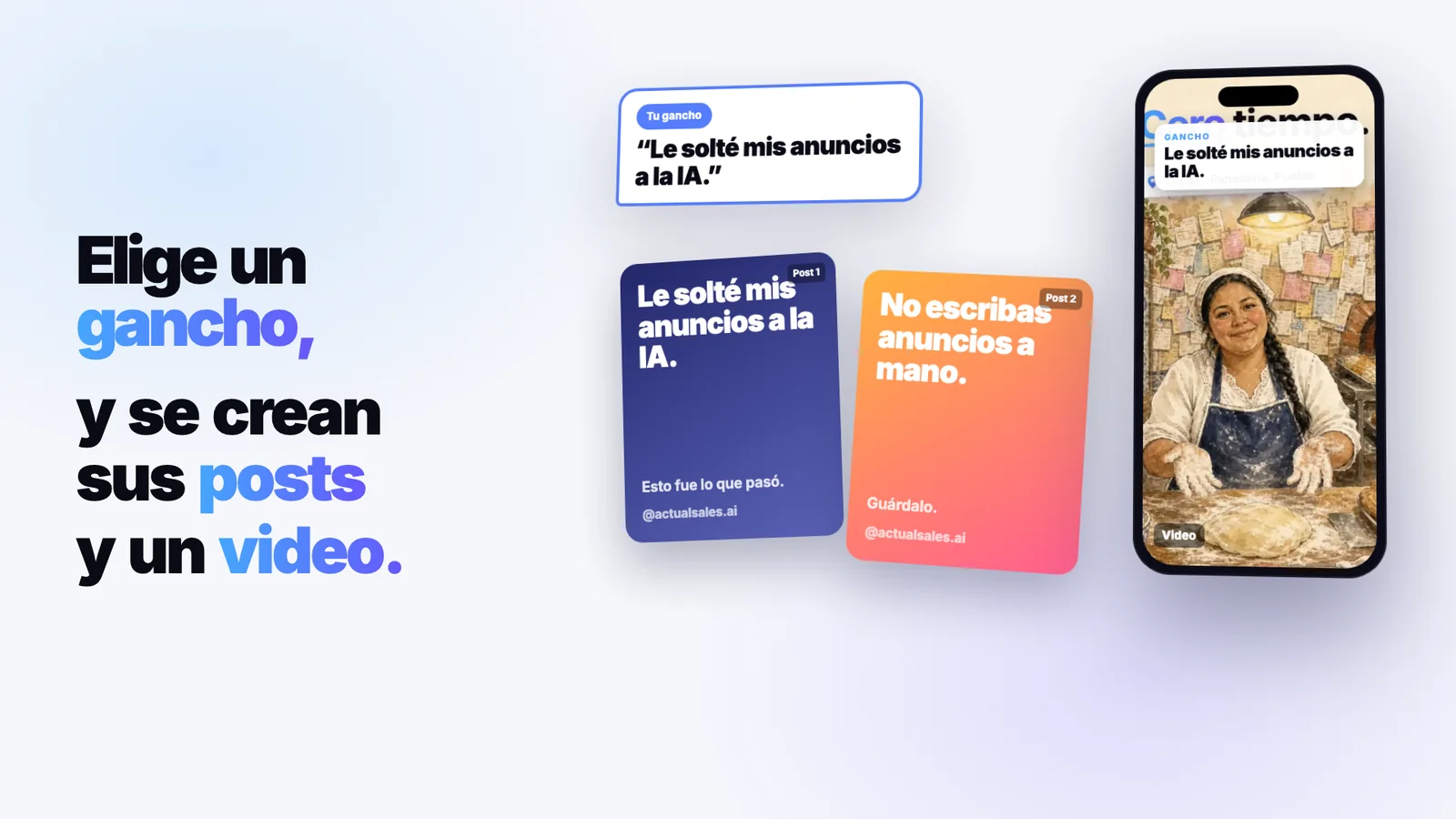 Publicaciones y un video